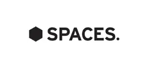 Spaces, an air conditioning client Spaces logo